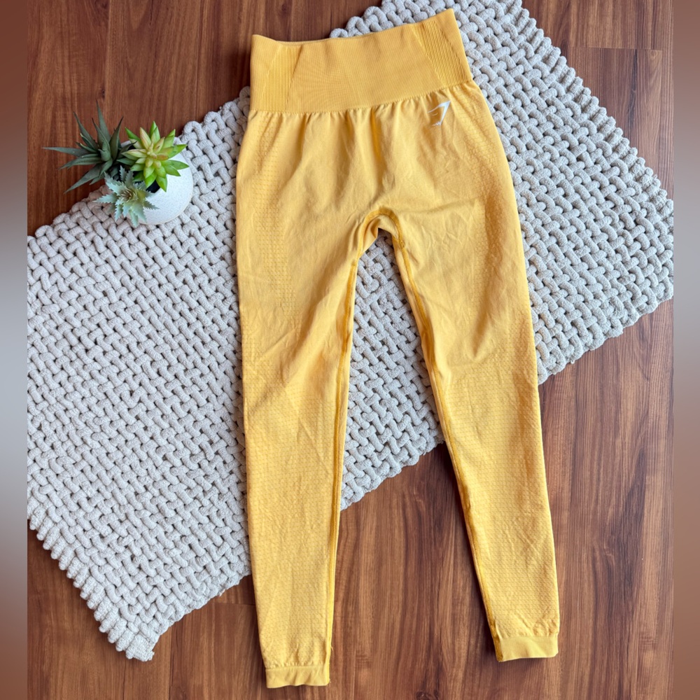 Gymshark | Women’s Vital Leggings in Yellow Marl | X-Small